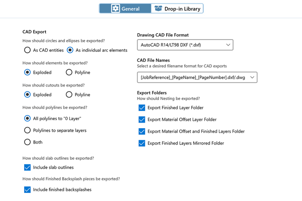 LT3Raptor_CAD settings